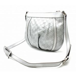 Gucci Silver Bag sima Shoulder